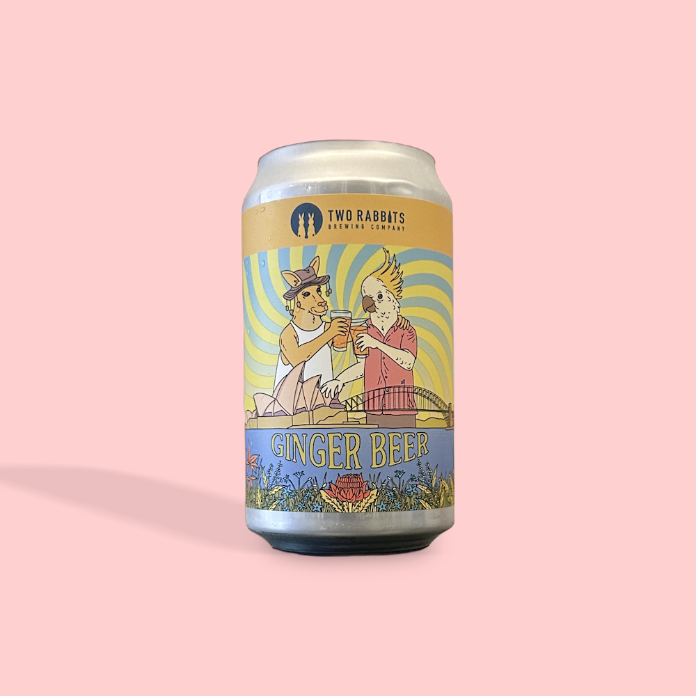 TWO RABBITS BREWING / GINGER BEER / ジンジャービール / 4% / 滋賀県 | 国産クラフトビール専門 ...