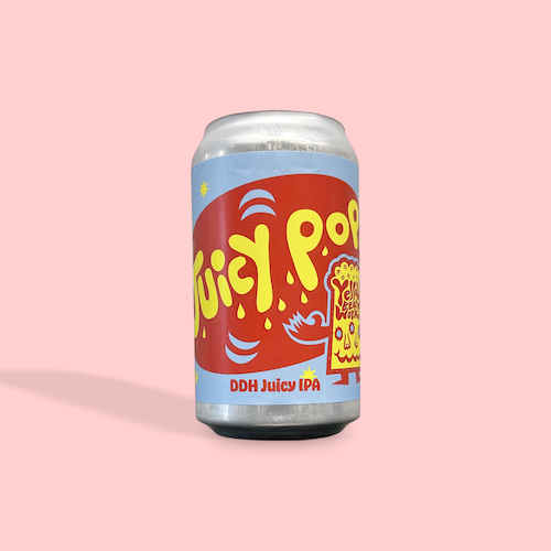 YELLOW BEER WORKS / Juicy Pop / ヘイジーIPA / 6% / 福島県