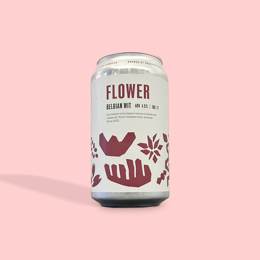 Brasserie Knot / FLOWER / ベルジャンウィットエール / 4.5% / 北海道
