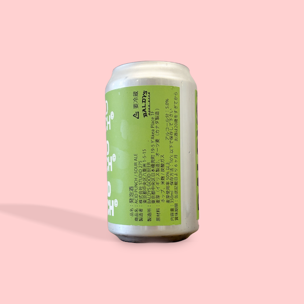 BALDYS GOODBEER / ACID PUNCH / サワーエール / 5% / 東京都 | 国産